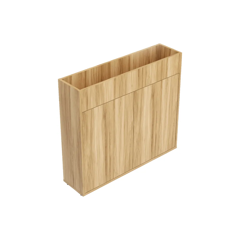 Floreira para mesas de escritório com porta Level